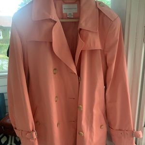 Pink Worthington Trench Coat